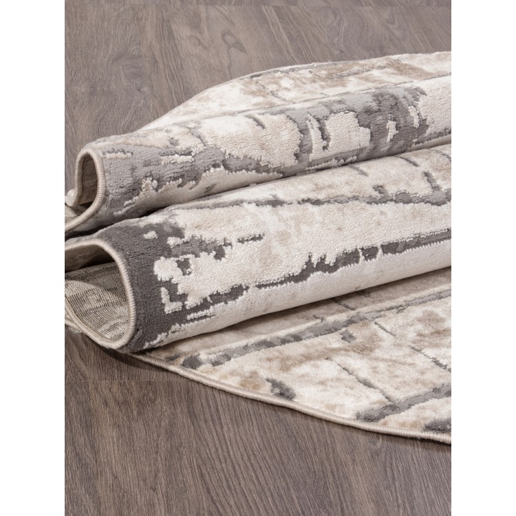 Ковер Armina 03802A GREY / BROWN Овал